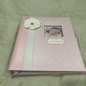 Baby girl baby book